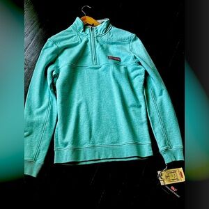 Vineyard Vines Women's Caicos Blue Collegiate Shep Shirt